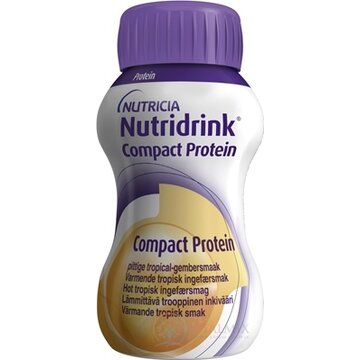 NUTRIDRINK COMPACT PROTEIN s príchuťou hrejivého zázvoru (inov.2022) 24x125 ml (3000 ml) obrázok